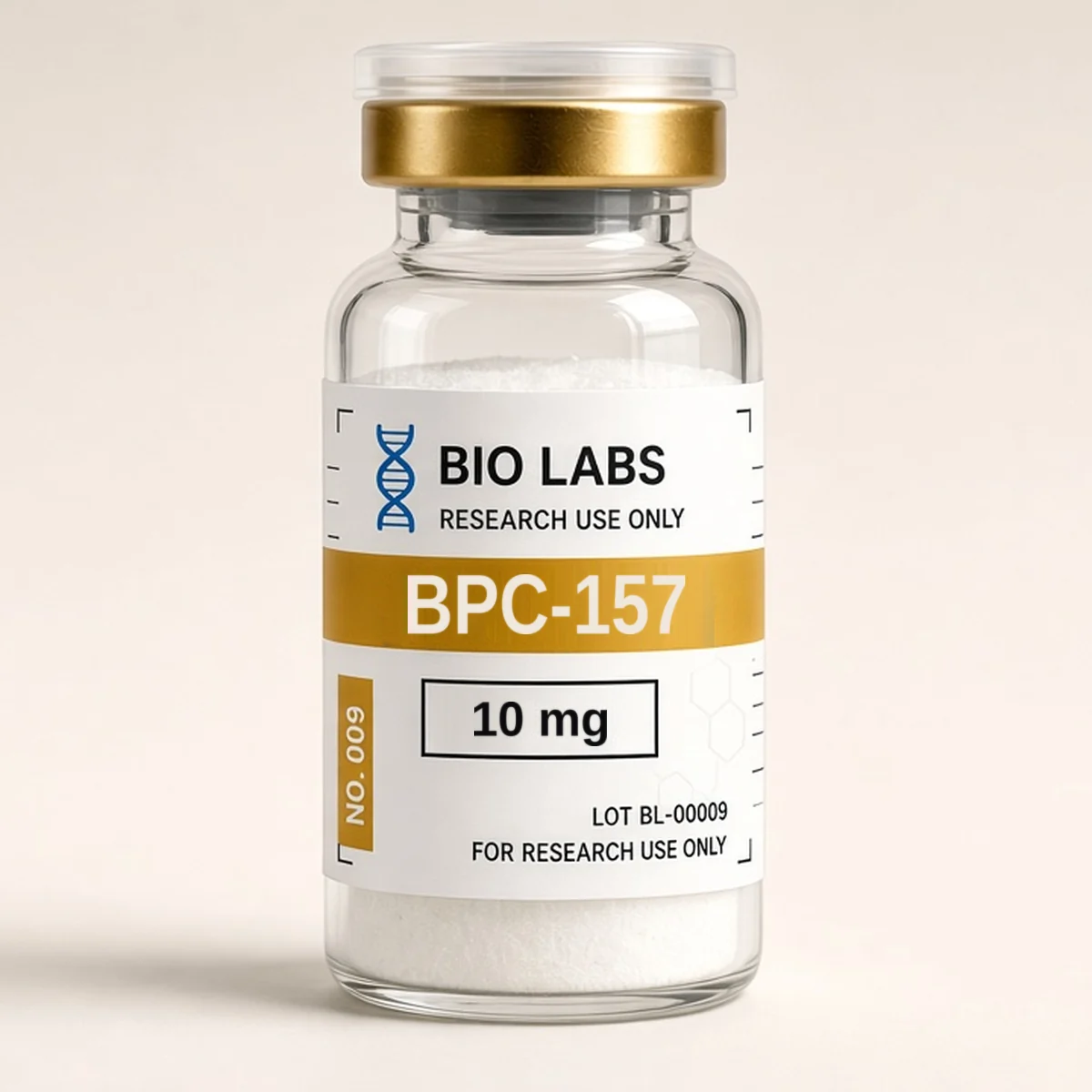 BPC-157 10 mg research vial, BioLabs Research