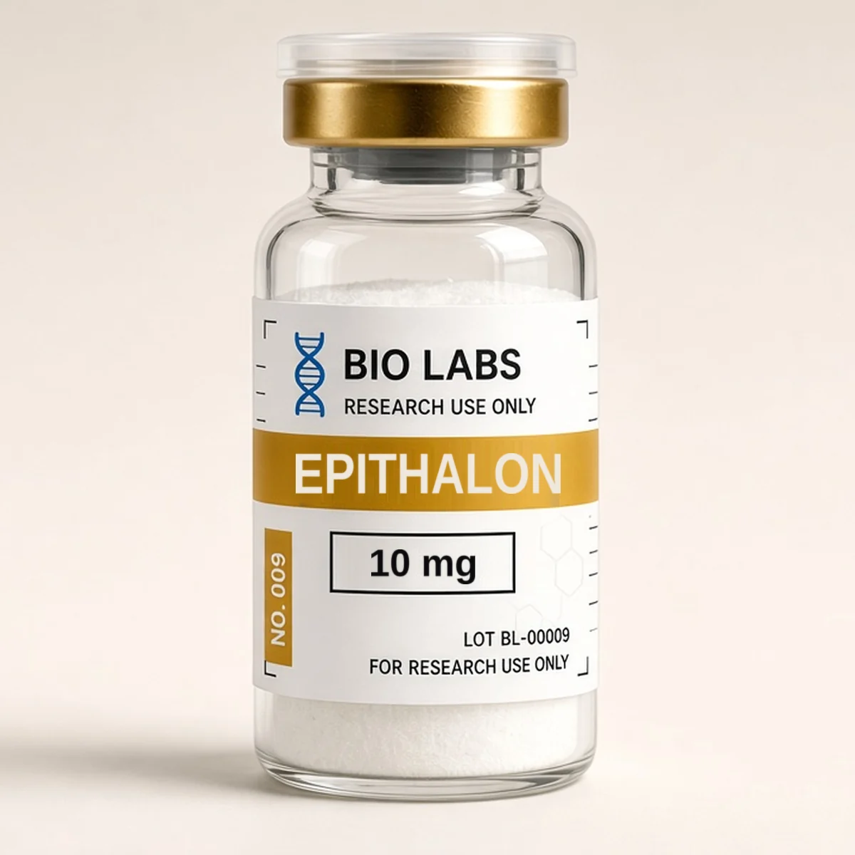 Epithalon 10 mg research vial, BioLabs Research